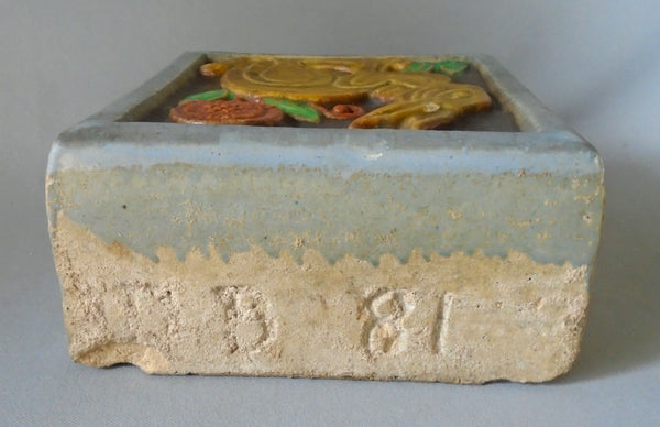 Rabbit Architectural Fragment California Art Tile Bungalow Bill Antique