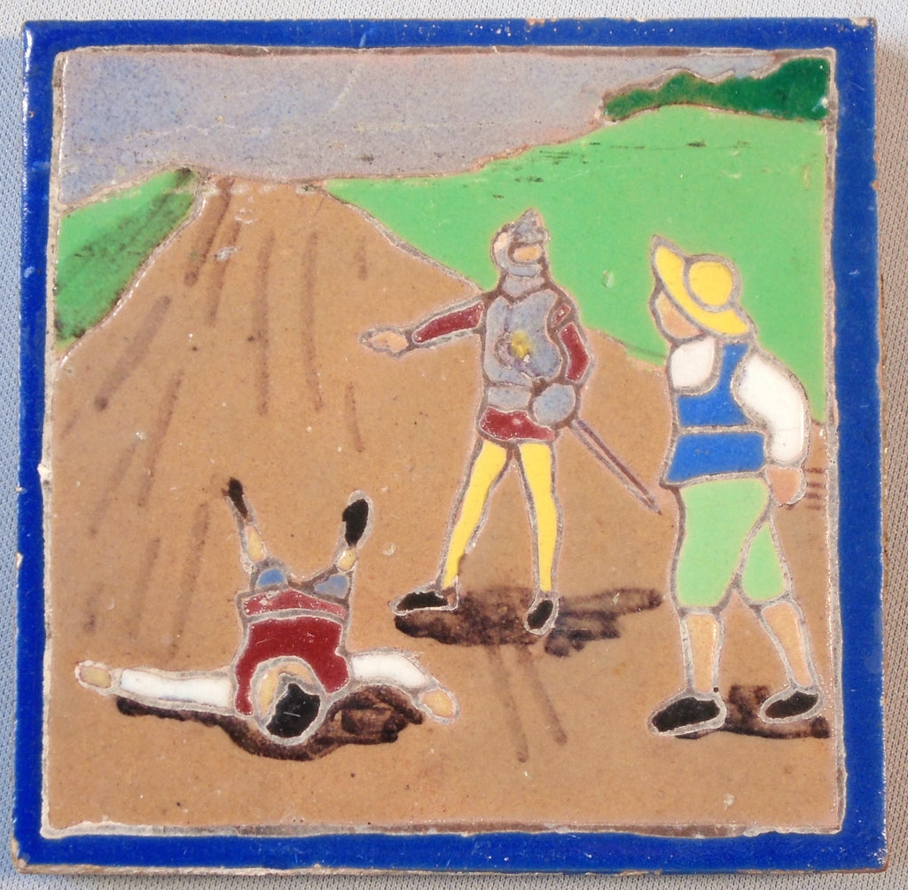 Mensaque Rodriguez Triana Tile Don Quixote Bungalow Bill Antiques
