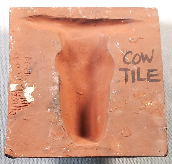 Lucas studio Cow tile Bungalow Bill Antiques