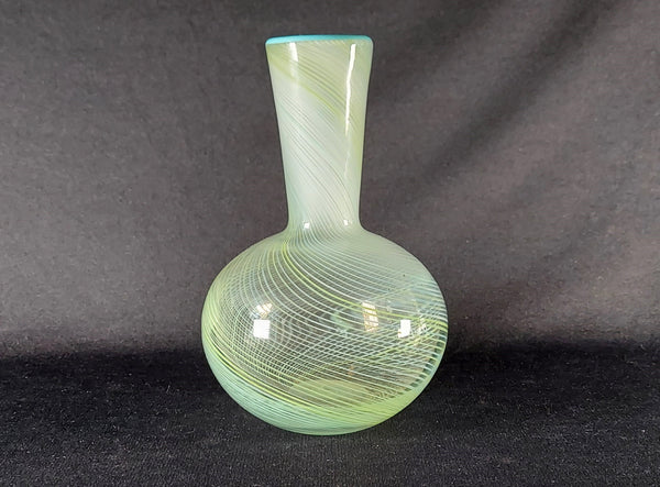 Dansk Mezza Filigrana Swirl Art Glass Vase Bungalow Bill