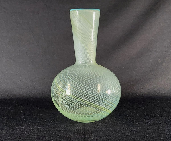 Dansk Mezza Filigrana Swirl Art Glass Vase Bungalow Bill