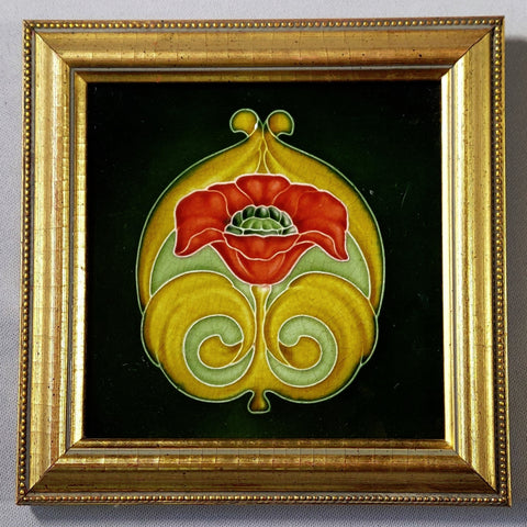 W.S. & Co. Art Nouveau Tile BungalowBILL Antiques