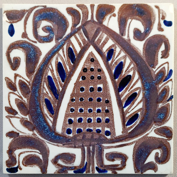 Royal Copenhagen Tile by Kari Christensen Bungalow Bill Antiques