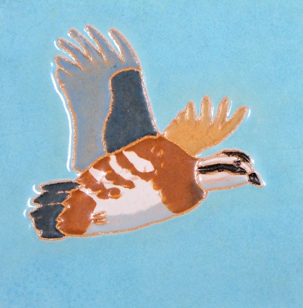 Mosaic Tile Co Gamebird Bobwhite Richard Bishop Bungalow Bill Antique
