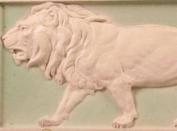 Beaux Arts Lion Tile Bungalow Bill Antique