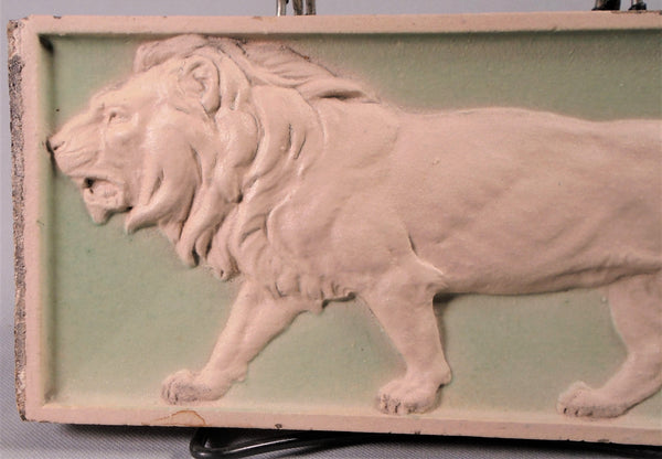 Beaux Arts Lion Tile Bungalow Bill Antique