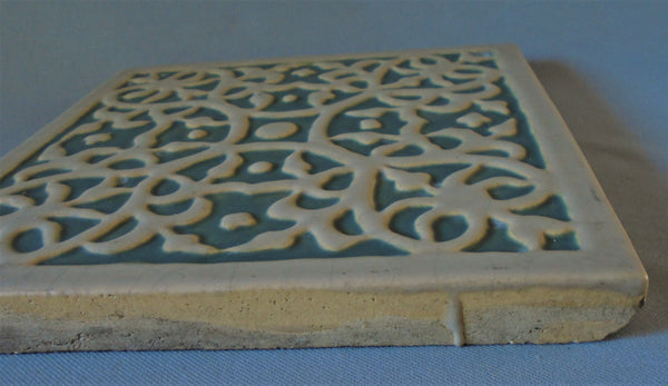 Rookwood Pottery Faience Tile Bungalow Bill Antique