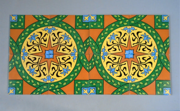 DecArt Tile Panel California Bungalow Bill Antique