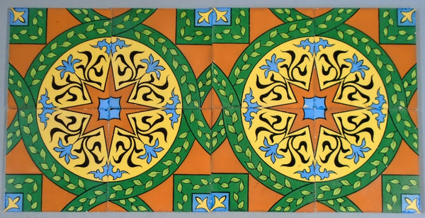 DecArt Tile Panel California Bungalow Bill Antique