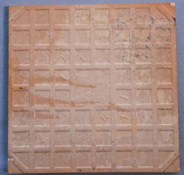 International Tile Co Brooklyn NY Lily of the Valley & Tulips Bungalow Bill Antique