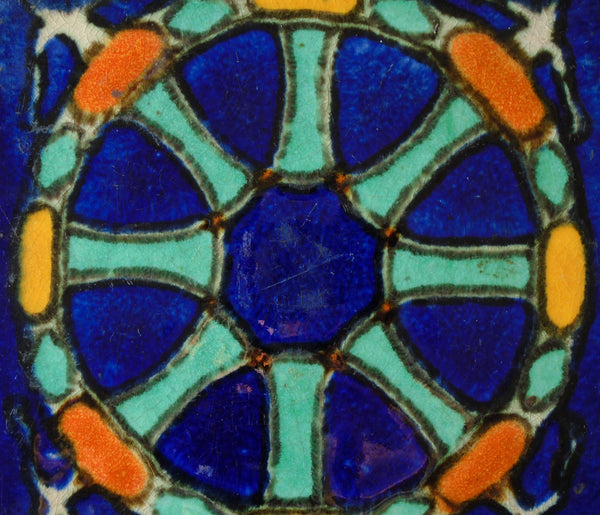 Hispano Moresque Tile California Pottery Bungalow Bill Antique
