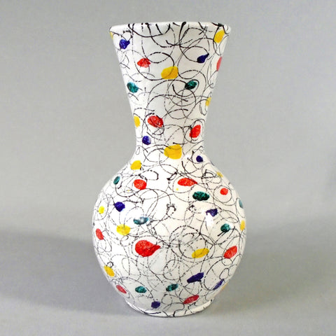 Vintage colorful vase Bungalow Bill Antiques