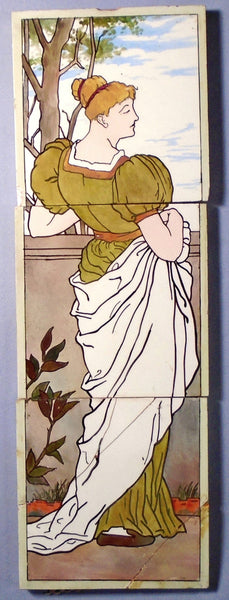 Minton China Works Tile Bungalow Bill Antiques