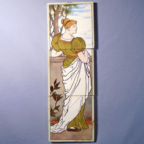 Minton China Works Tile Bungalow Bill Antiques