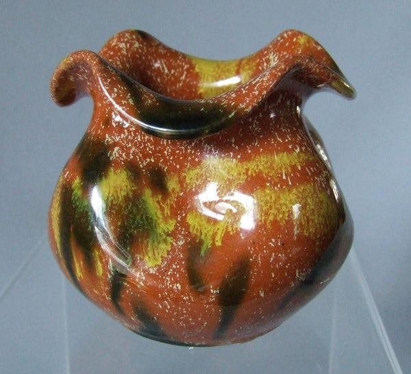 North Carolina Pottery Vase CC Cole