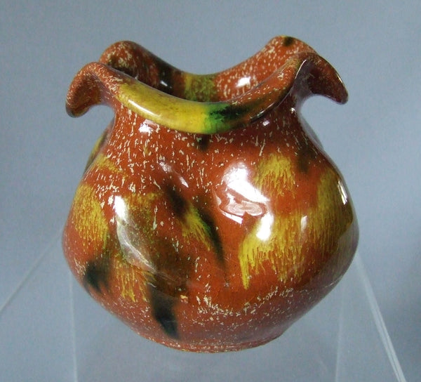 North Carolina Pottery Vase CC Cole