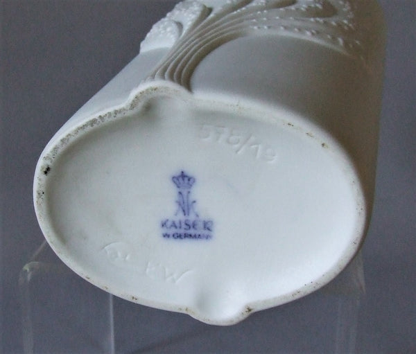AK Kaiser Porcelain Vase west germany mark