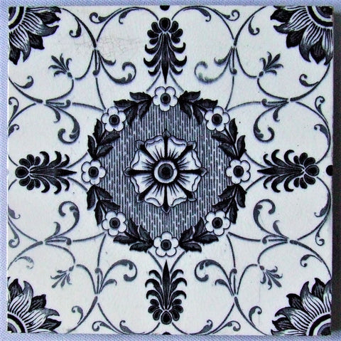 Wedgwood Tile Blue White Transferware