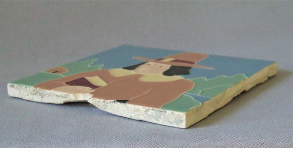 AETCO Thanksgiving Pilgrim Tile