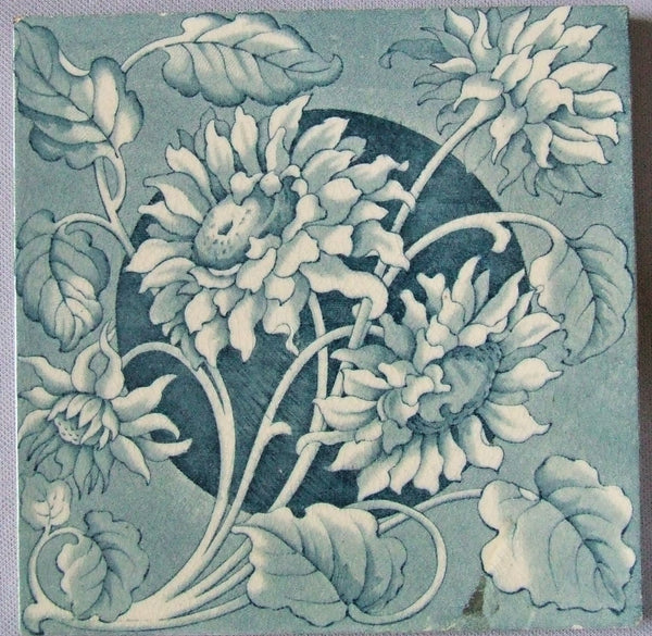 Antique Art Nouveau Tile Bungalow Bill