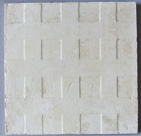 Sarreguemines Art Nouveau Tile Bungalow Bill Antique