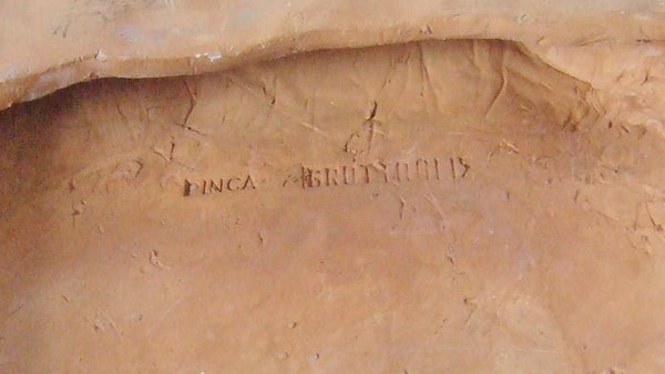 Pinca Grottaglie Italian Pottery mask Bungalow Bill Antique