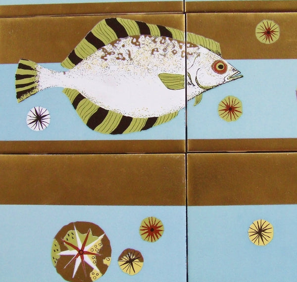Distinguished Designer Series  Pomona Tile Millard Sheets Bahama Reef