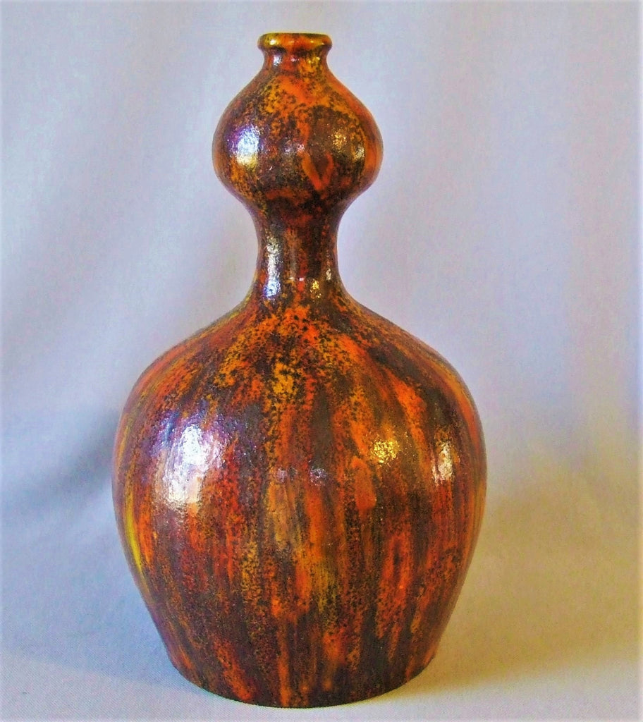 Raymor Italy Italian Art Pottery Red Vase Alvino Bagni
