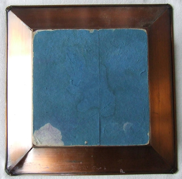McKusick Gila Pottery Corn Dancer Tile in Copper