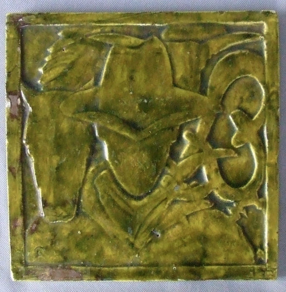 Cowboy Tile antique
