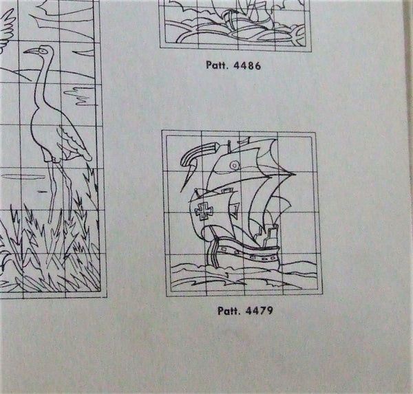 Mosaic Tile Panel Galleon Catalog Image