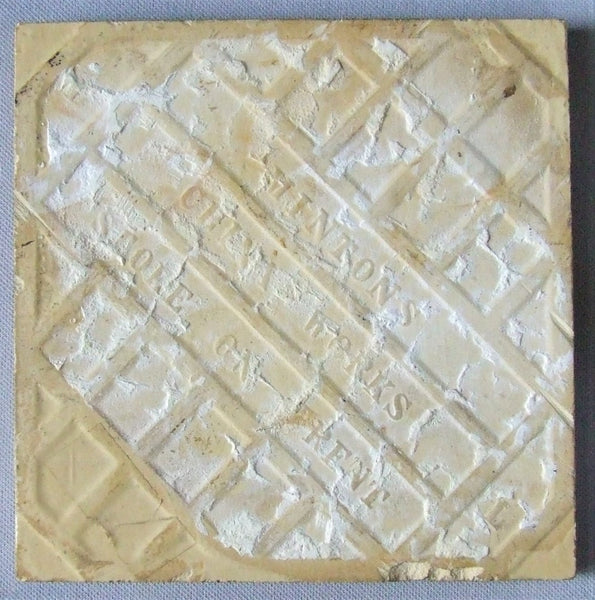 minton's china works tile goats back