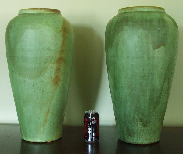 North Carolina Pottery Porch Vases Royal Crown